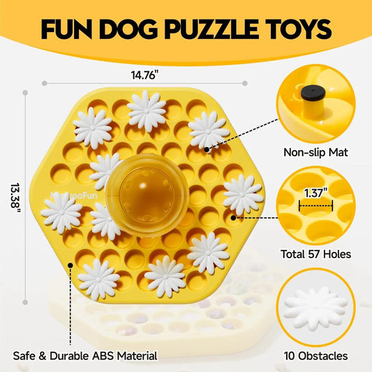 MEWOOFUN Dog Puzzle Toy Set for IQ Training and Enrichment