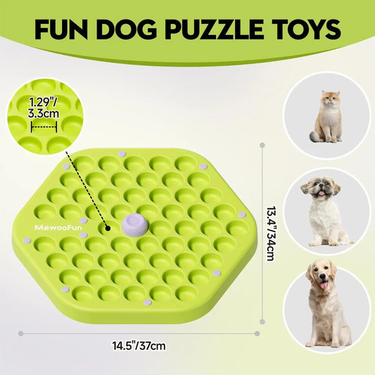 MEWOOFUN Level 4 Dog Puzzle Toy For IQ Training Enrichment